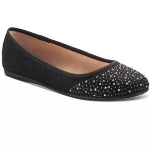 Black Sparkle Style & Co Ballet Flats